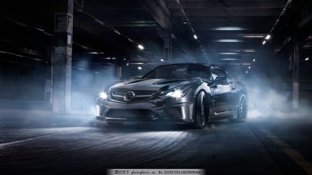 疾速魅影 奔驰跑车壁纸摄影的艺术与激情